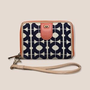 Spartina 449 zip around wallet wristlet